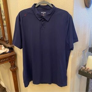 Rhone Men Navy Polo Shirt Size XL